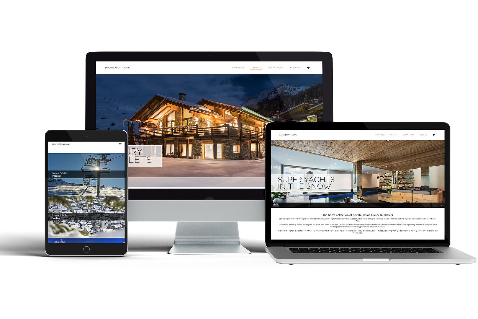 ELK agency's achievements, Web & Marketing agency in Lausanne for HAUTE MONTAGNE